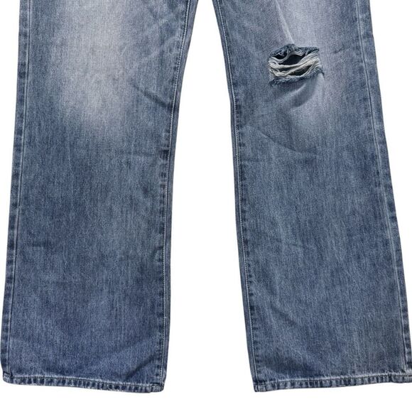 Kancan Ultra High Rise Distressed Bootcut Jeans NWT - Picture 9 of 12